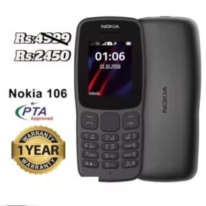 NOKIA 106 DUAL SIM | PTA APPROVED | LONG LASTING BATTERY| Free DELIVERY π₯π₯π₯