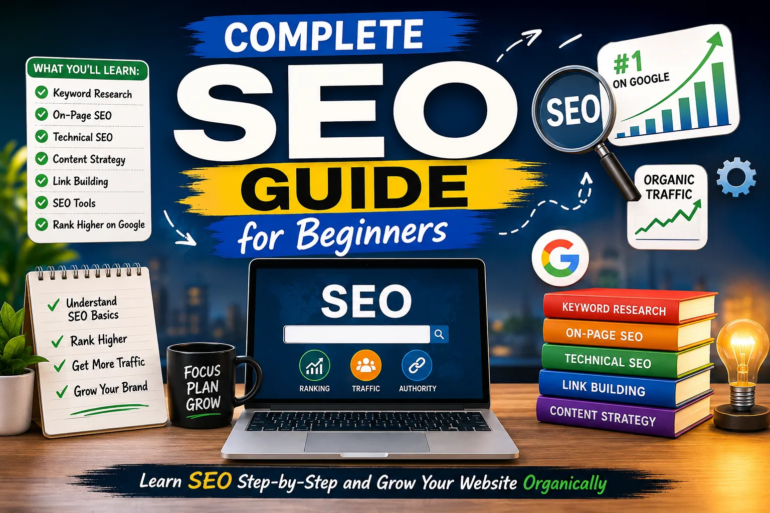 Complete SEO guide for beginners 2026-2027