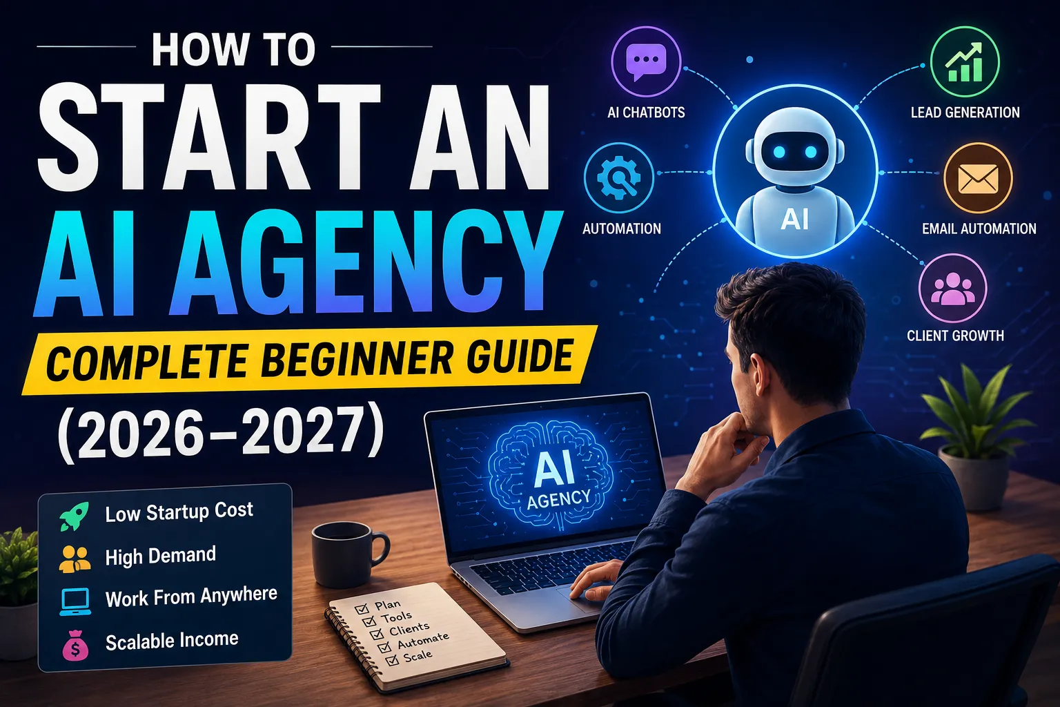 How to Start an AI Agency: Complete Guide (2026–2027)